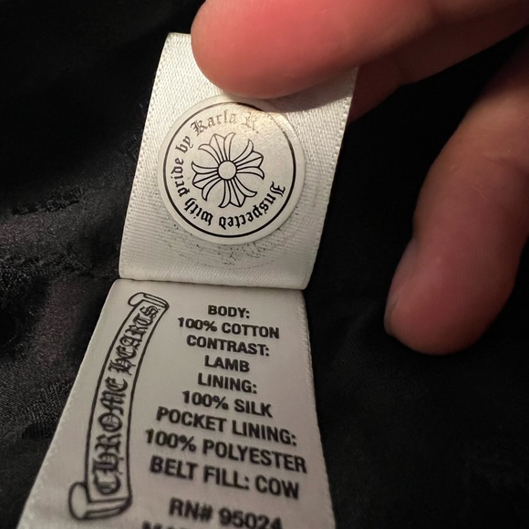 Super rare Chrome Hearts Jacket! Loaded with pendants and charms! $7700 - Picture 4 of 14